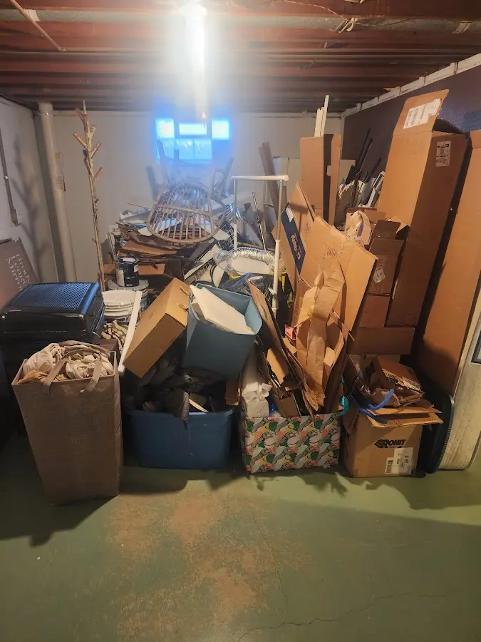 Roll-off dumpster container at job site for Construction Dumpster Rental in Bothell